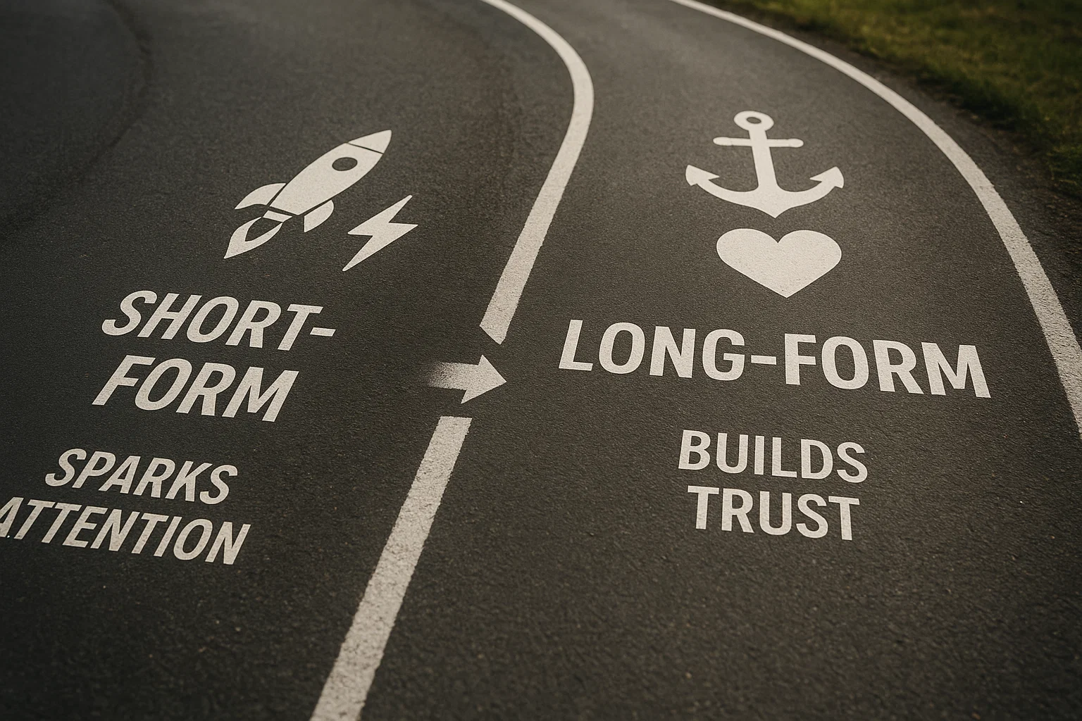 Short-Form Sparks - Long-Form Builds